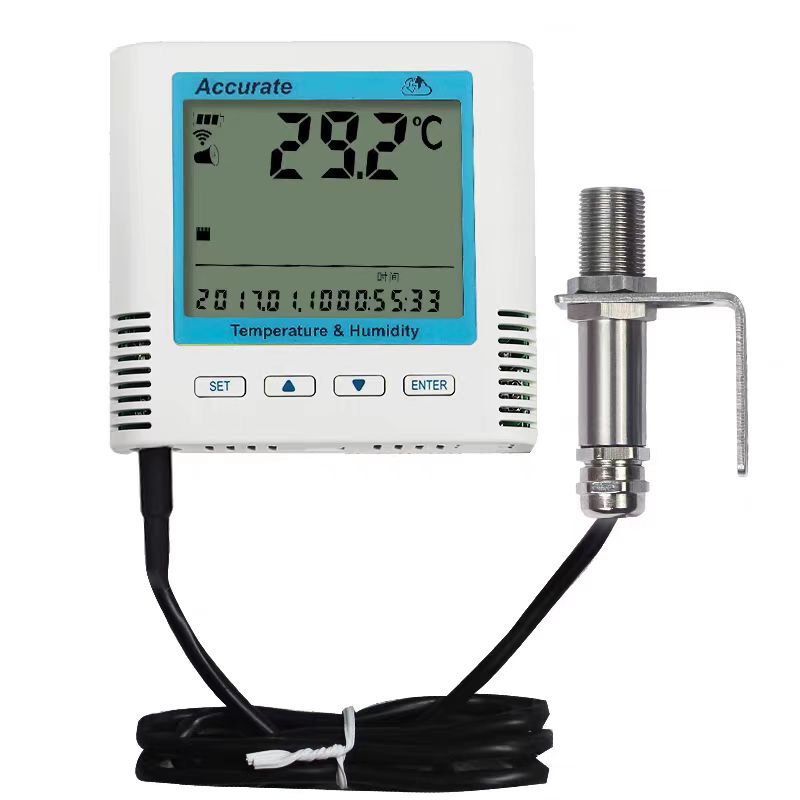 Infrared Temperature Recorder Remote Online Real-Time Monitoring Alarm Thermometer Industrial Sensor High Temperature Probe Infrared Temperature Recorder Remote Online Real-Time Monitoring Alarm Thermometer Industrial Sensor High Temperature Probe