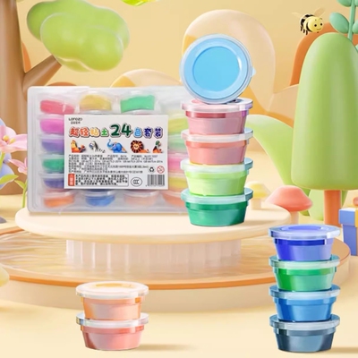 蓝宙星球超轻粘土黏土手工彩泥橡皮泥儿童幼儿园手工益智玩具