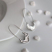 (shen See Life) Aunt Cui Earrings Above Clouds Female Simple Temperament Minor Exquisite Design Earrings