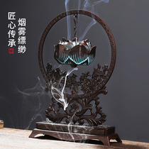 Hanging Backflow Incense Stove Home Indoor Hollowed-out Smoked Incense Creative Pendulum disc incense stove Sunken Incense tea Aroma Lavender