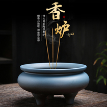 Incense Burner Big for Buddhist Home Foware Supplies Ceramic Incense Burner for the Incense Burning Incense Burner for the Incense Burner in the Incense Burner