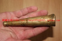 Bronze old copper Qing Dynasty copper cigarette holder 198328
