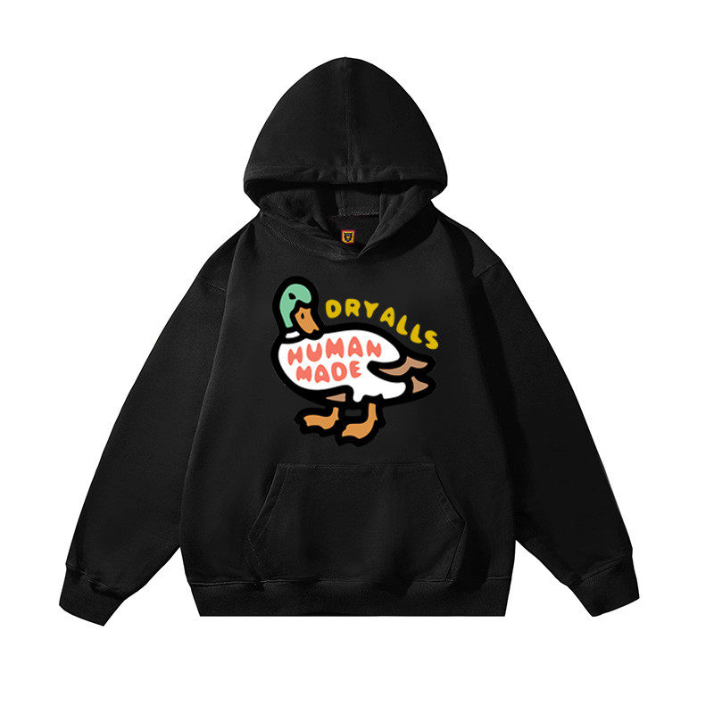 Sudadera con capucha human made estampado pato salvaje_voghion.com