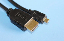 Clearance micro hdmi to HDMI cable Flat panel camera with TV micro head adapter cable HD video cable