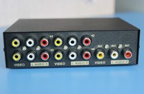 MT-431AV high quality AV switcher four in one out Four in one out three lotus red yellow and white audio and video conversion