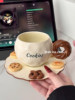 High-Quality Coffee Cup and Saucer Set Gift Ceramic Design Drinking Cup for Home Afternoon Tea Latte Art Cup