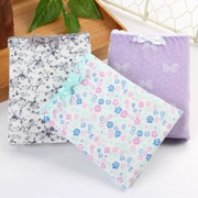 Bướm Ann Fen cotton đồ lót nữ đích thực cotton kích thước lớn mùa hè mỏng phần thoáng khí hông cao eo nhỏ phẳng góc