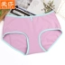 Aisha đồ ​​lót của phụ nữ eo cotton thoáng khí 裆 cotton thanh niên kích thước lớn gói hip nhỏ boxer hộp quà tặng đầu