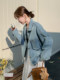Hong Kong Style Retro Casual Denim Jacket for Women, Spring 2025 New Korean Version, Loose Design, Stylish and Versatile Jacket