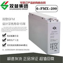 Double Deng 6-FMX-200 12V200AH narrow battery indoor and outdoor communication cabinet photovoltaic system