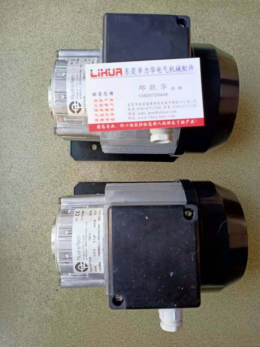 Italian Fluid-O-Tech motor C0115 05 245W