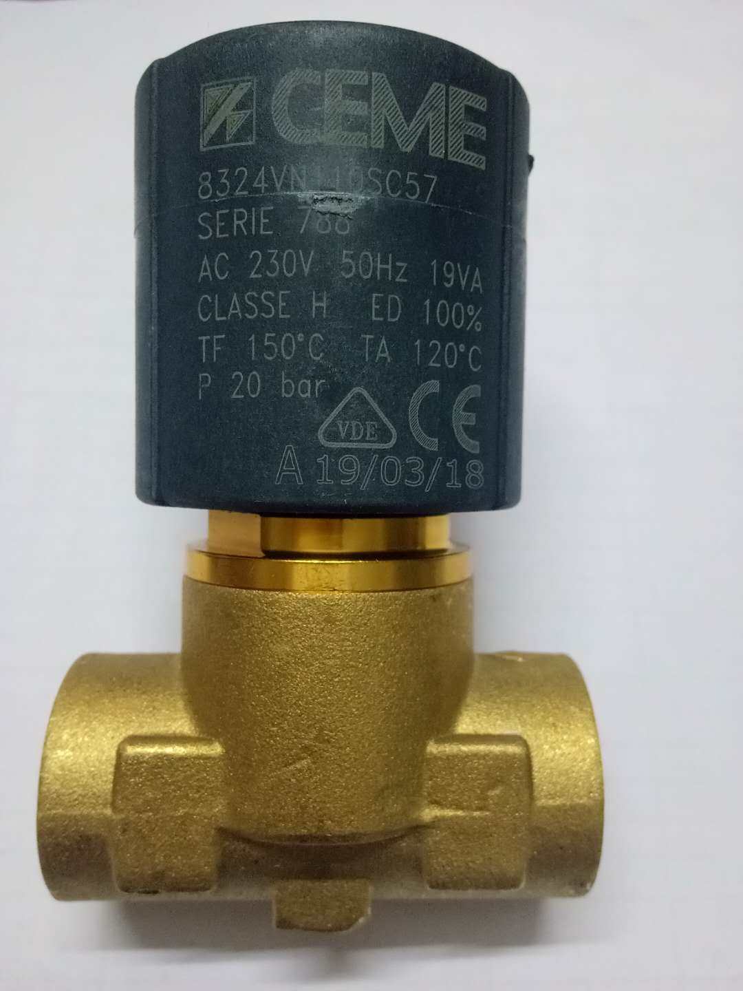 Italian CEME solenoid valve 8324VN110SC57 8324VN011S C57 8323VN110SCE2