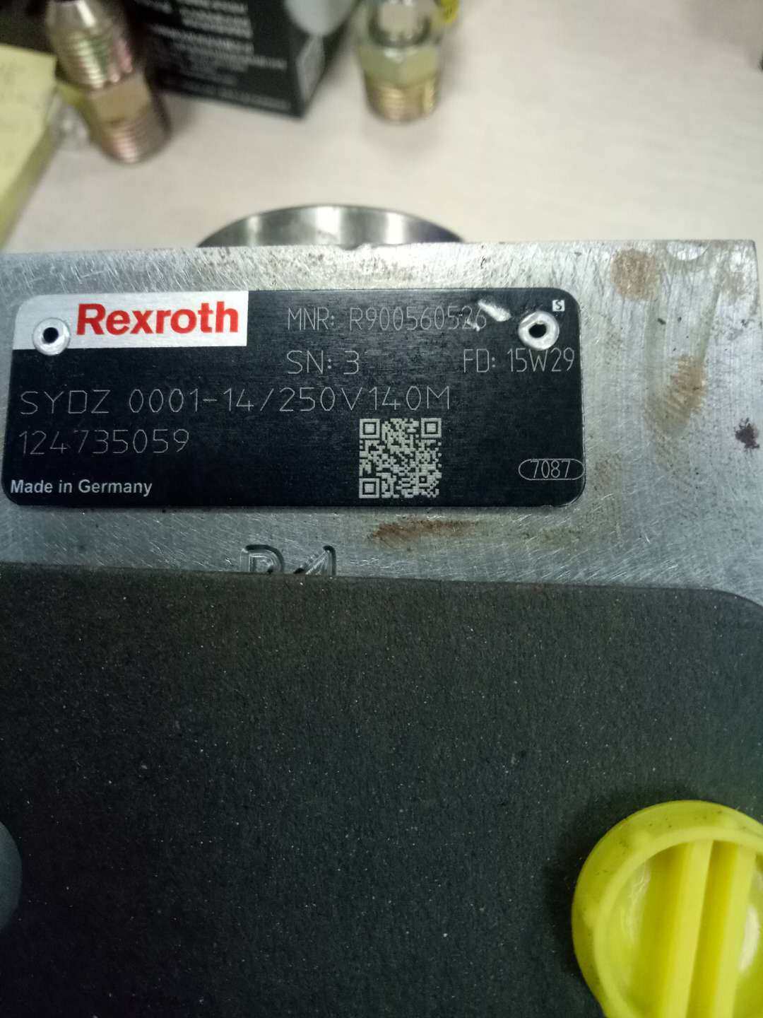R900560526 Germany REXROTH Rexroth pre-tensioning valve SYDZ 0001-14 250V140M
