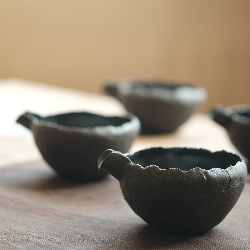 LYANG Hands for Jingdezhen Tao Author full hand wringing hand kneaded forming ho-side fair cup uniform cup