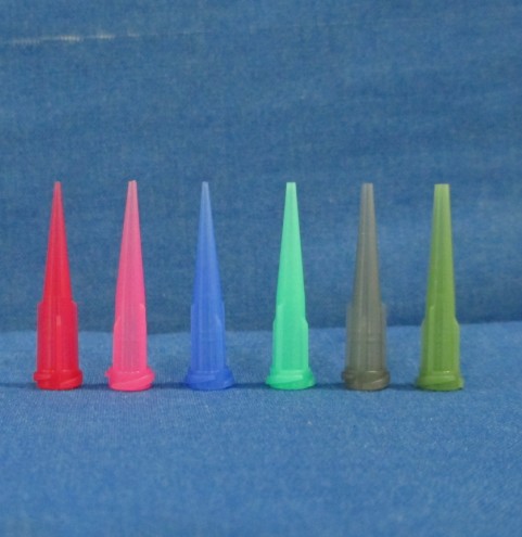 Full plastic TT inclined needle tapered plastic point rubber needle