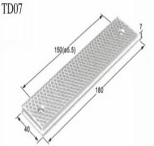 < Spot > High Quality Induction Switch Reflex Board 180 * 40 * 6 TD-07 photoswitch reflector panel