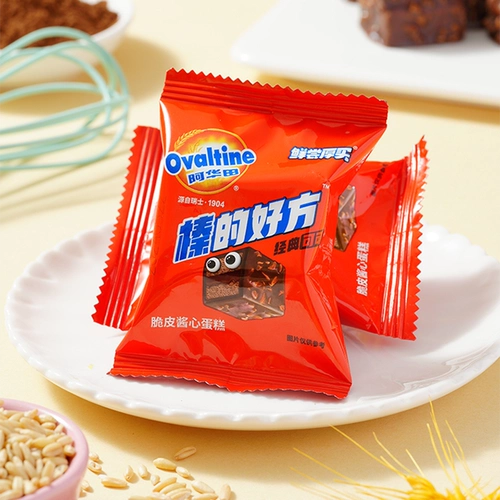 【Оригинальное специальное предложение】 Ahua Tianhazel's Good Formula Crispy Sauce Cake Cake 40G Классический какао ароматизированные повседневные закуски