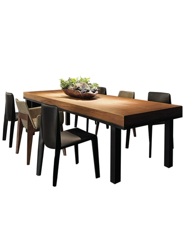 Сельский прямоугольный рабочий стульчик для кормления из натурального дерева для домашнего использования для еды для стола, в американском стиле