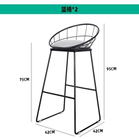 2 голубые стулья