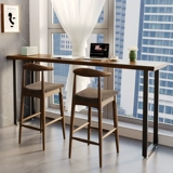 Столетний деревянный выпрямитель балконы повседневный бар, стол и стул Дом Высокий стол