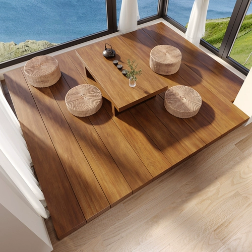 Кровать татами сплошной древесина