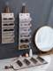 Multi-grid glasses box rack display rack myopia glasses hanger sunglasses leather storage box accessories multi-grid sunglasses box