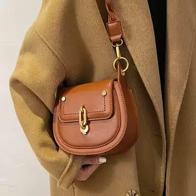 French Sandro Ifashion bag women's 2021 new fashion versatile crossbody shoulder saddle bag tide