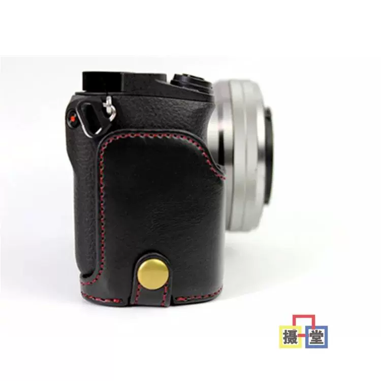 Sony A6400 A6300 A6000 micro máy ảnh đơn túi da bao da cơ sở nửa bộ túi máy ảnh cầm tay - Phụ kiện máy ảnh kỹ thuật số