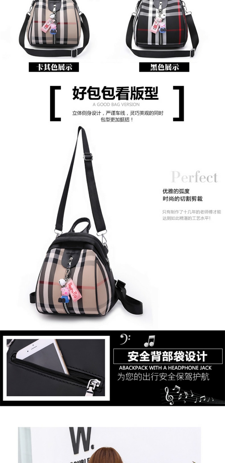 Túi đeo chéo nylon chống nước đôi nữ túi nhỏ 2019 phiên bản Hàn Quốc mới của túi thủy triều mini sử dụng túi xách ba lô mini - Ba lô balo da nam
