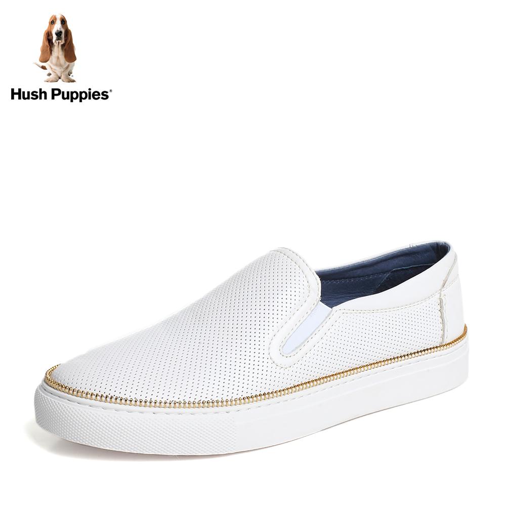 hush puppies shoes white
