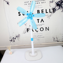 Small fan Floor fan Household desktop fan Vertical restaurant Bedroom dormitory student mute powerful telescopic fan