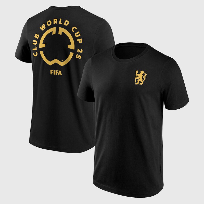 2025 World Cup Winning Champion Chelsea European Union Cup Winning the Champion Commemorative T-Shirt Round Neck Short Sleeve
