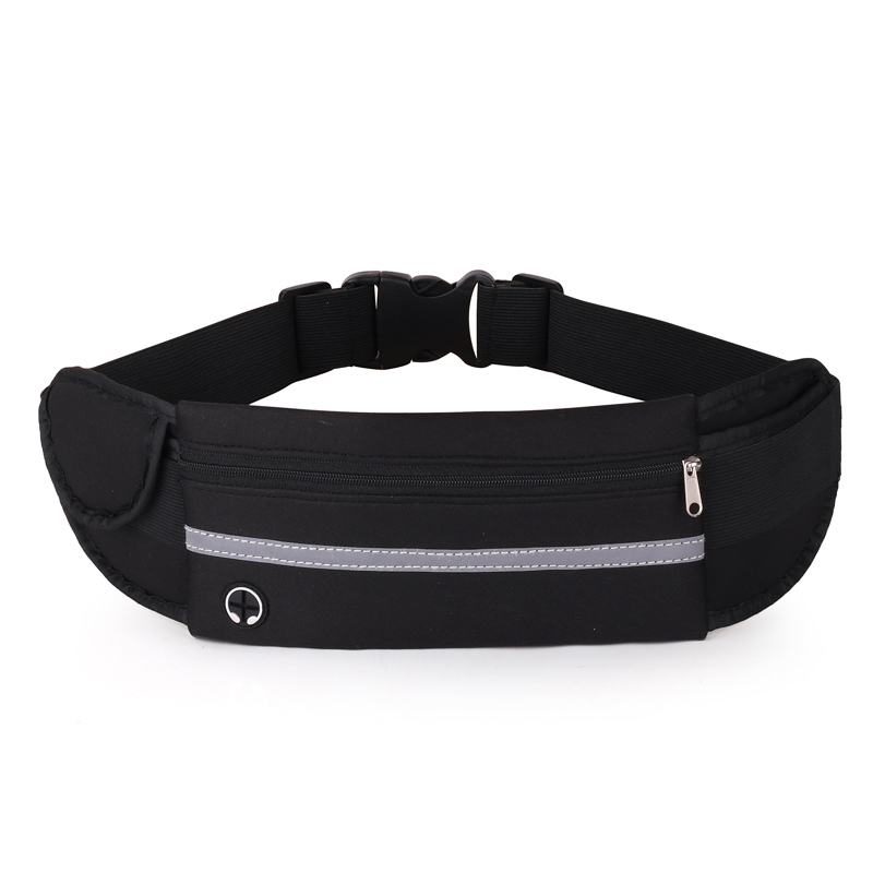Sports pocket men and women outdoor running equipment with multi-functional ultra-thin waterproof stealth small belt bag mobile phone bag