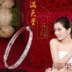 Vòng tay giả bạc cao cấp nữ mô hình 999 vòng tay bạc bạc Vòng tay bạc trang sức bạc cho bạn gái tặng mẹ trang sức bạc vòng tay đá phong thủy Vòng đeo tay Cuff