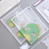 Student Creative Paper Exam Paper Collection Bag Pull Side Bag File Bag A4 File Bag Exam Paper Cashier Bag Woman Pull Side Bag