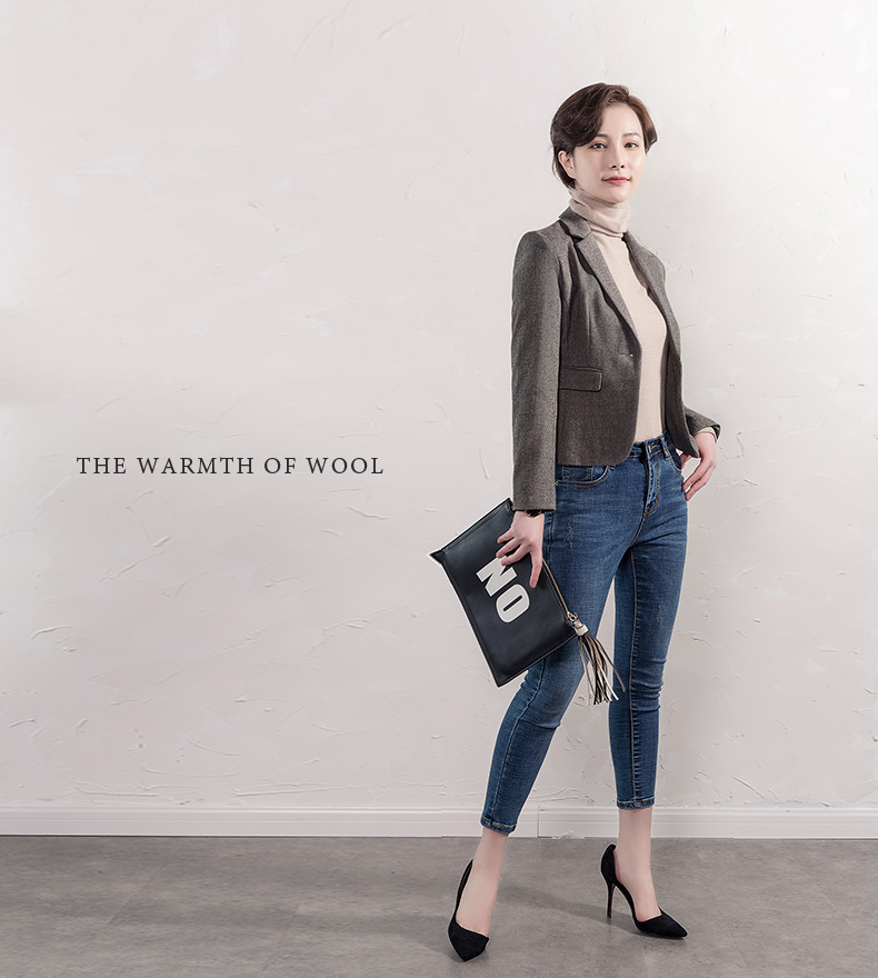 Veste pour femme      en Laine - Ref 3221480 Image 7