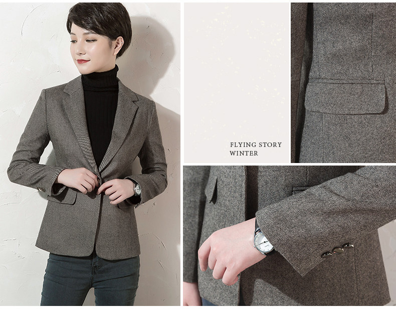 Veste pour femme      en Laine - Ref 3220054 Image 8