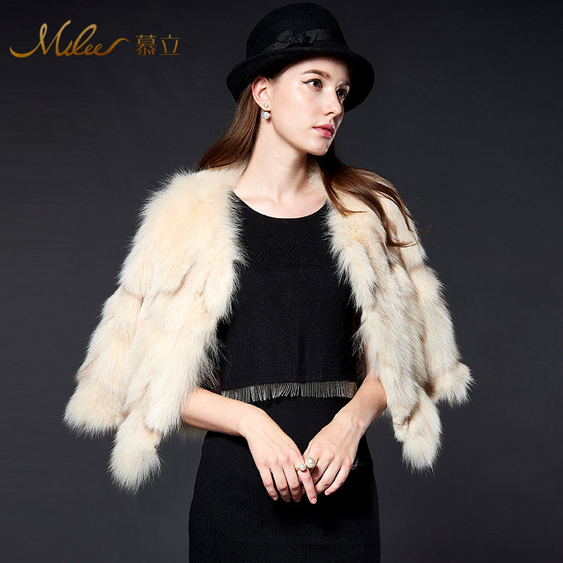 Manteau de fourrure femme MULEE   - Ref 3172642 Image 3