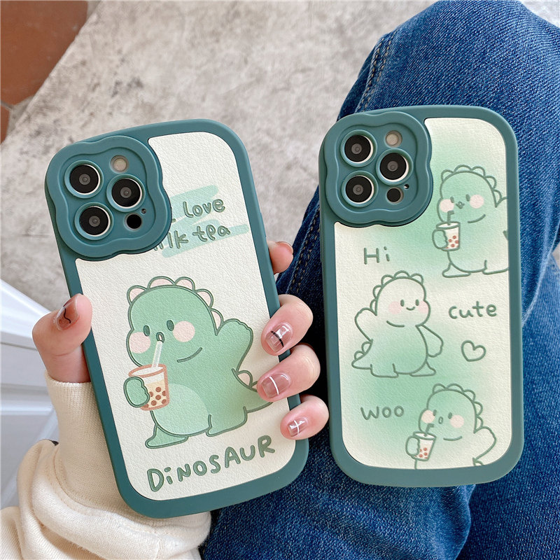 lizzardhill cute to apply Apple 11 phone protection shell new iphone13 lens full package anti-fall x xr soft silicone cover 12pro female net red ins