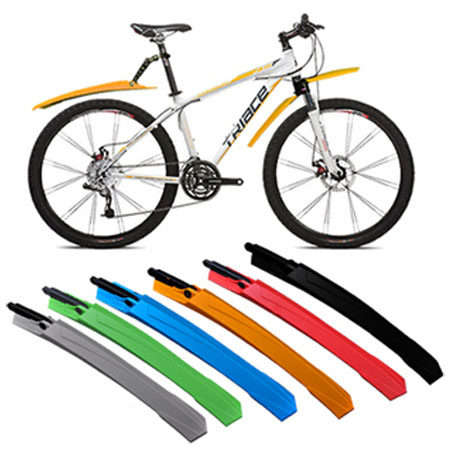 F Series Colorful Bike Stopper Clay Mountaineering Car Plate Mud Front Post Suit Flow Line Styling
