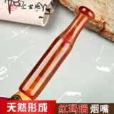 Медная дизайнерская длинная бамбуковая старомодная курительная трубка ручной работы, подарок на день рождения