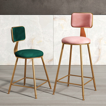 Light luxury Nordic dressing stool makeup stool modern simple dressing table stool bedroom girl Net red ins makeup chair