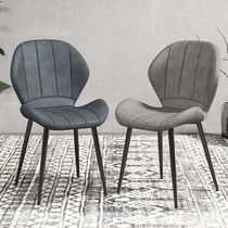 ins Net red chair modern simple stool creative light luxury leisure desk chair fashion Nordic dining chair home backrest