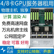 24810 graphics card multi-channel gpu server rental cloud render farm Neural network deep learning computing power ai