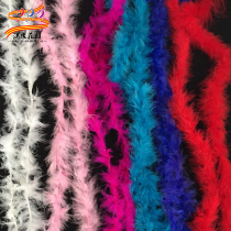 Full edge flower bouquet packaging material bouquet packaging small feather cartoon Bouquet decoration small feather hair length 2 meters