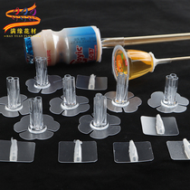 Fruit flower art fixed glue bamboo stick jack sticker handmade snack smoke bouquet flower packaging material flower art glue holder