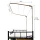 U-shaped double-track student dormitory bed curtain bracket bedroom upper column telescopic shelf metal pole can be lifted