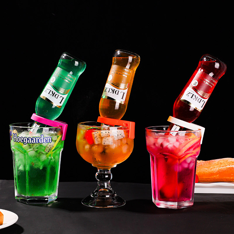 Cocktail buckle cup creative glass upside down goblet beer mug draft beer mug juice glass drink cup