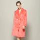 Mùa thu và mùa đông dày những người yêu thích flannel áo ngủ của nam giới và áo choàng tắm của phụ nữ