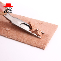 Trimmer leather carving leather leather leather trimmer tool French wide shovel trim knife